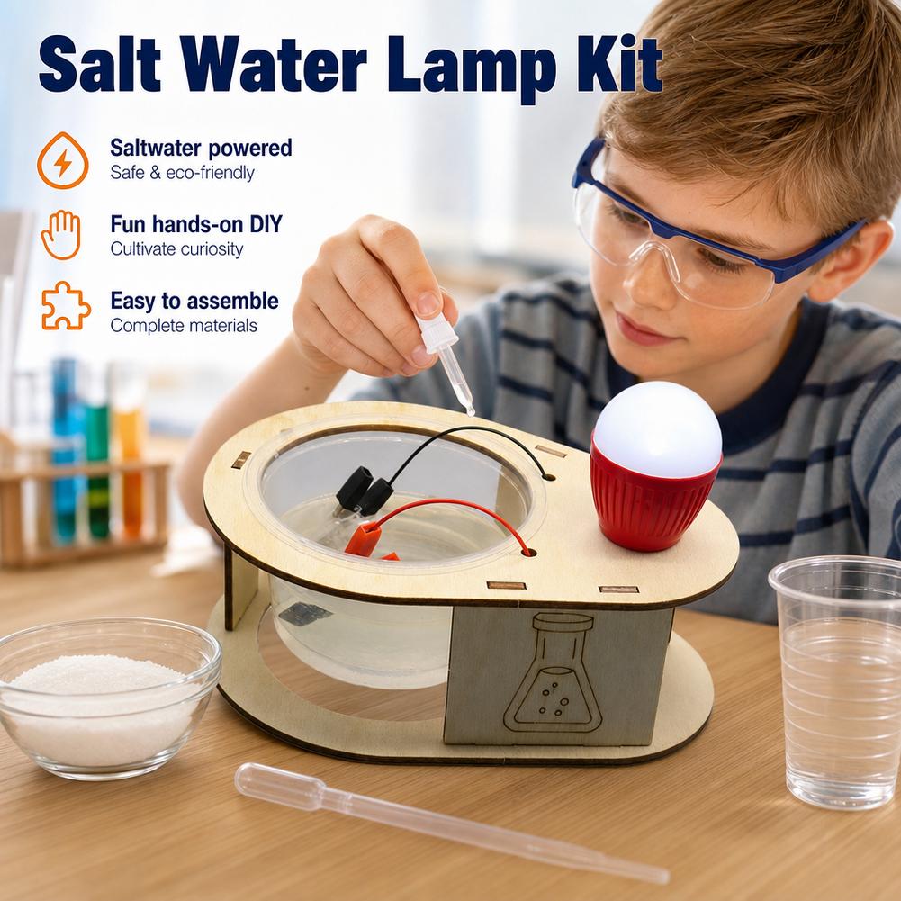 DIY Zoutwater Energieopwekking - Science Kit recensie en prijs