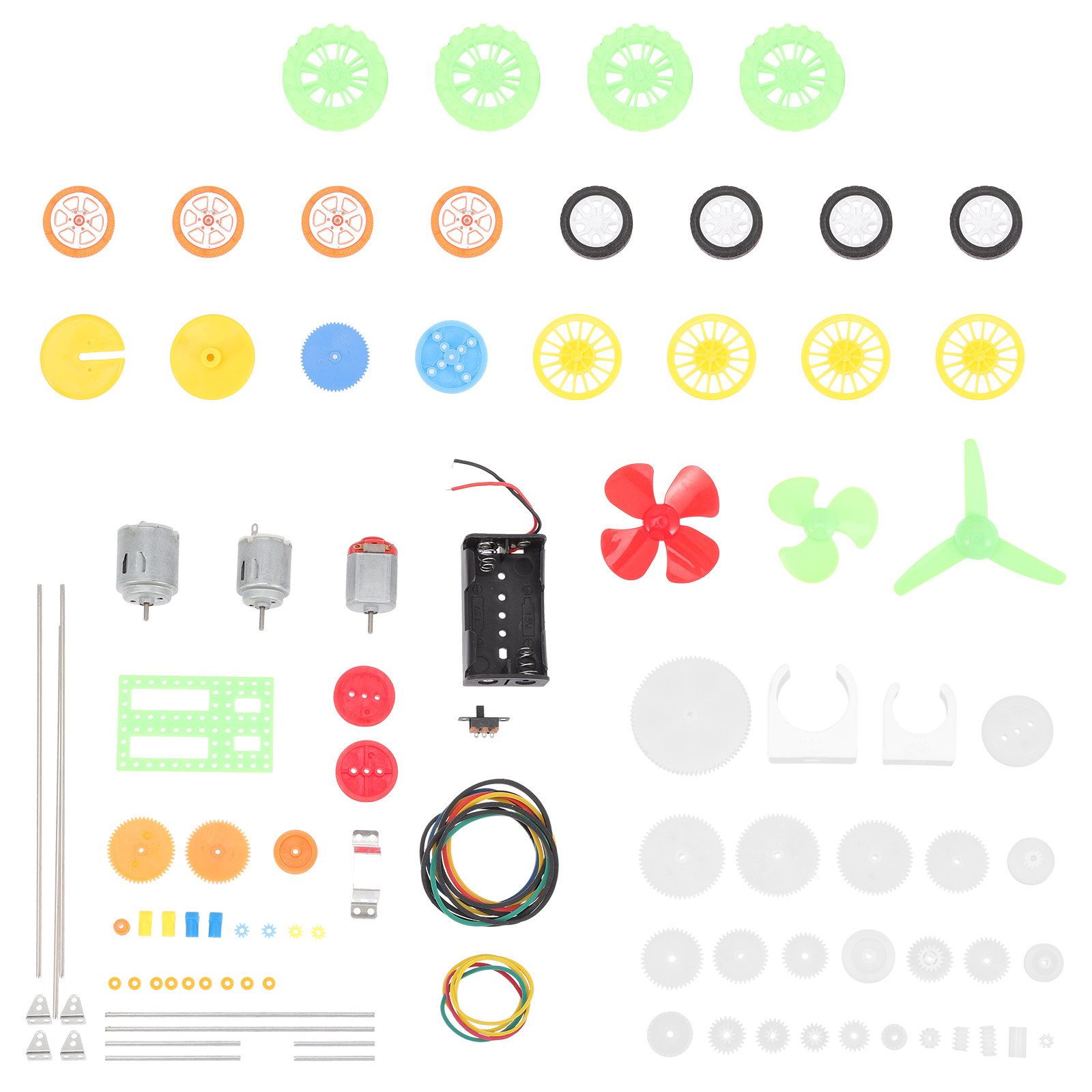 112-delige DC-motor tandwielse - Science Project Kit recensie en prijs